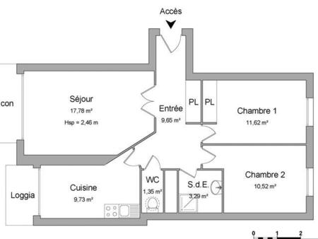 location appartement 3 pièces à quimper centre - rosmadec - gare (29000) : à louer 3 pièce