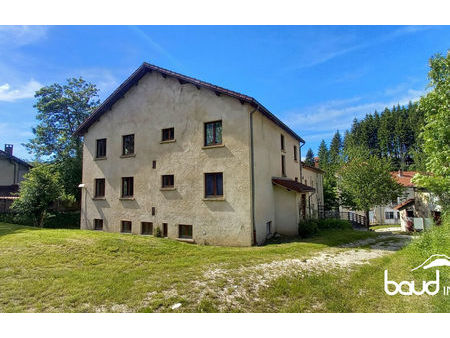 vente immeuble 742 m² saint-martin-en-vercors (26420)