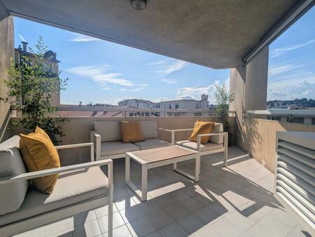 nice tnl 4p +bureau neuf 94m²+17m² terrasses