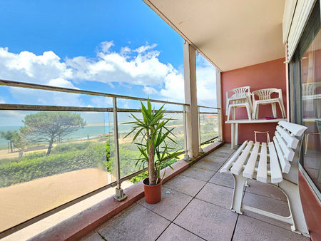 à louer : appartement t2 avec terrasse vue sur l'océan