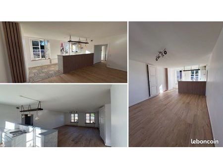 à louer : bel appartement lumineux de 82m² – 3 chambres – cour intérieure et parking