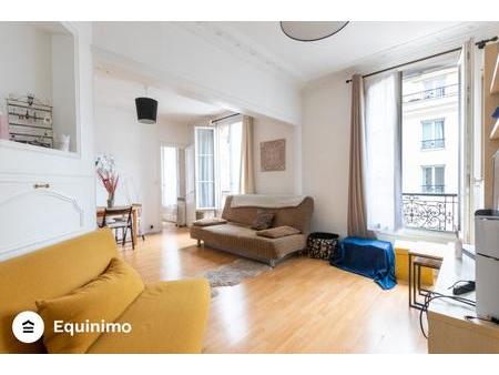 appartement 2 pièces de 48m²  lumineux  calme  rue boileau à 400m du métro barbara