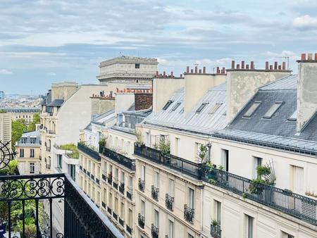 paris 16 - rue lauriston - 3p étage élevé avec balcon