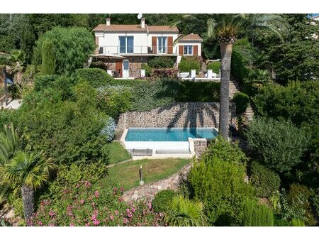 proche cannes - le trayas - charmante maison avec vue mer imprenable - mzimd122