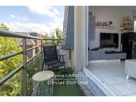 dieppe appartement 2 pièces avec balcon et parking