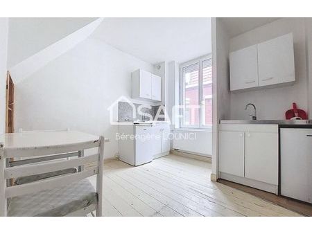 vente maison 3 pièces 35 m² lille (59000)