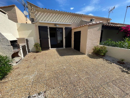 location maison 3 pièces 40m2 canet-plage 66140 - 800 € - surface privée