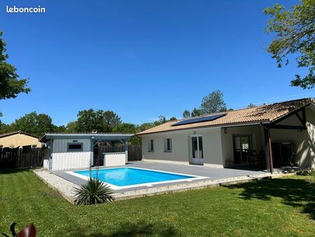 ◊ maison avec piscine à 5 minutes de l océan et du lac d hourtin