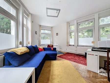 quartier europeen à etterbeek – appartement au rez 1 ch !