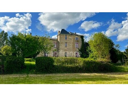 à vendre chateau sur 6 46 hectares proche de le mans (72)