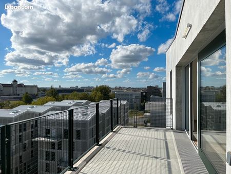 la bastide – t3 neuf avec vue panoramique et place de stationnement