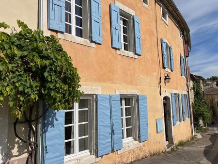 maison de village de caractère à vendre à ménerbes avec une cour intérieure et une superbe