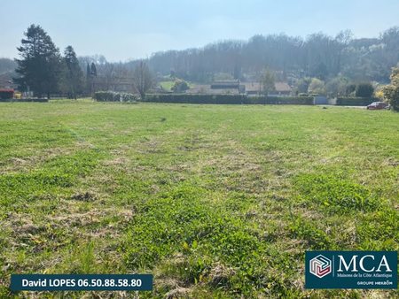 vente terrain 1450 m²