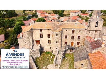 vente demeure d'exception à thoras (43170) : à vendre / 720m² thoras