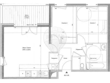 location appartement 3 pièces à nantes saint-donatien (44000) : à louer 3 pièces / 58m² na