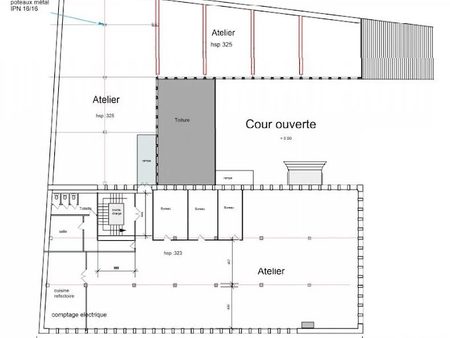 vente locaux professionnels 10 pièces 1000 m²