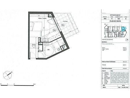 brest : appartement neuf avec terrasse 171000 eur