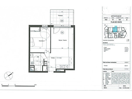 brest : appartement rez de jardin 217000 eur neuf