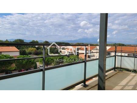 bel appartement t3  avec balcon en résidence sécurisée