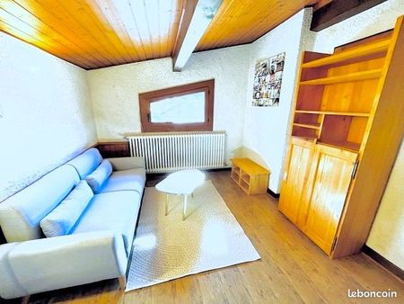 location à l'année 2 pièces 33 m² megève - le jaillet