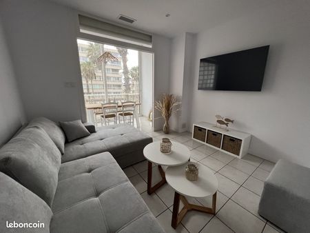 canet appartement t2 meublé entièrement rénové