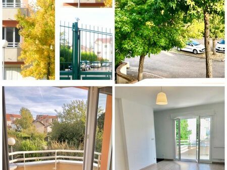 appartement f2 t2 parking balcon cave proche commerces  thermal   artem