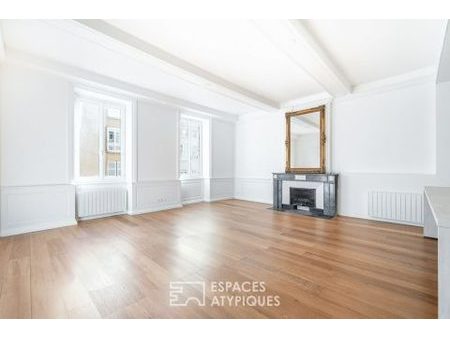 appartement ancien rénové en rue nationale