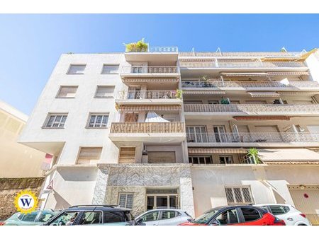 nice st sylvestre / rue saint barthelemy - 3 pièces de 82 m2 avec balcon  cave et garage !