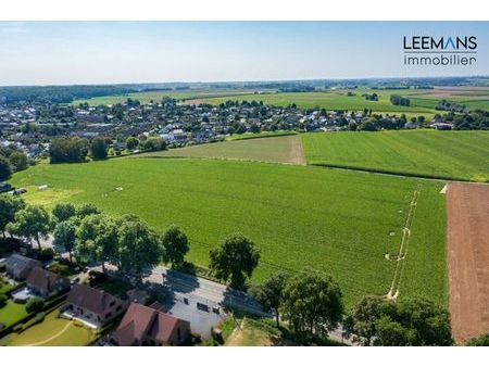 terrain à bâtir - vue sur les champs - exposition ouest