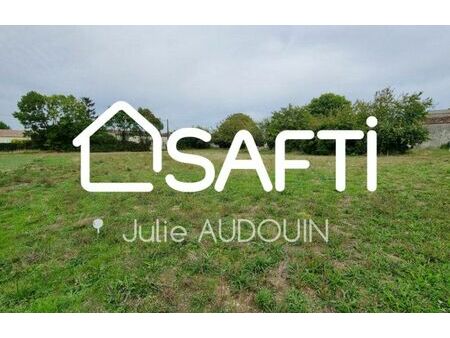 vente terrain 1189 m² gibourne (17160)