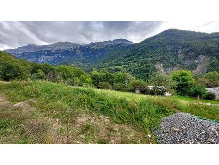 vaujany - terrain avec permis de construire