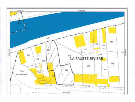 vente terrain 1755 m² château-thierry (02400)