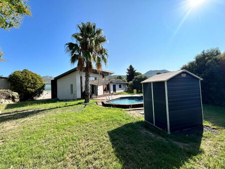 villa plain pied t4 jardin piscine la treille marseille 1301